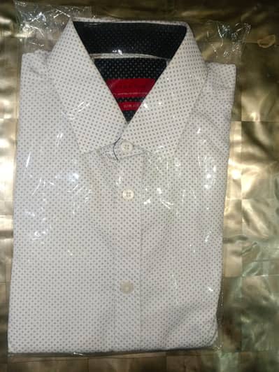 ZARA MAN Original Thrift Shirt | Slim Fit | M Size | White Casual Shir