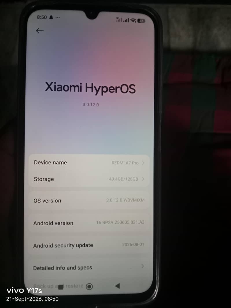 Redmi A7 pro 3