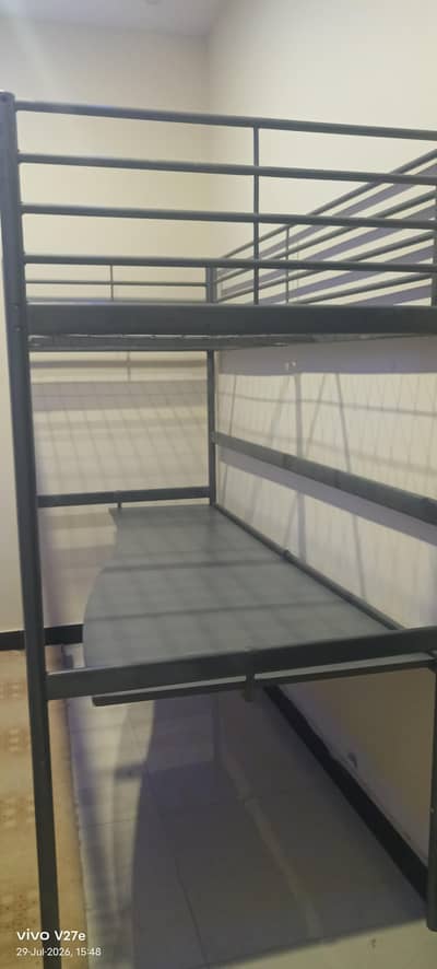 bunk bed with study table