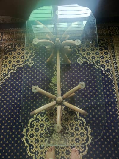 1, center table with mirror and 2 side table stand without mirror