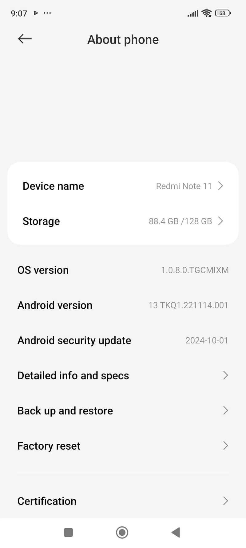 Xiaomi Redmi Note 11 6