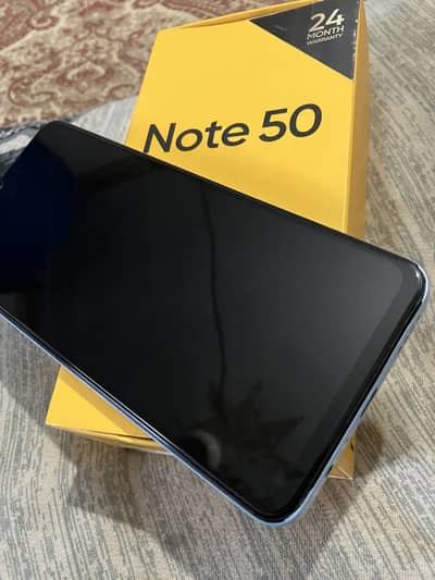 Realme Note 50 with box
