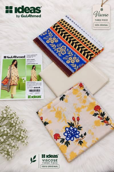 3 piece dhank unstitched