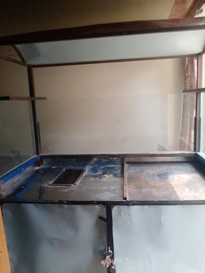 Burger & Shawarma Counter For Sale – Good Condition