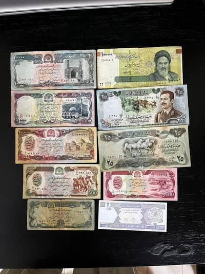 vintage biggest notes Islamic countries notes for sell