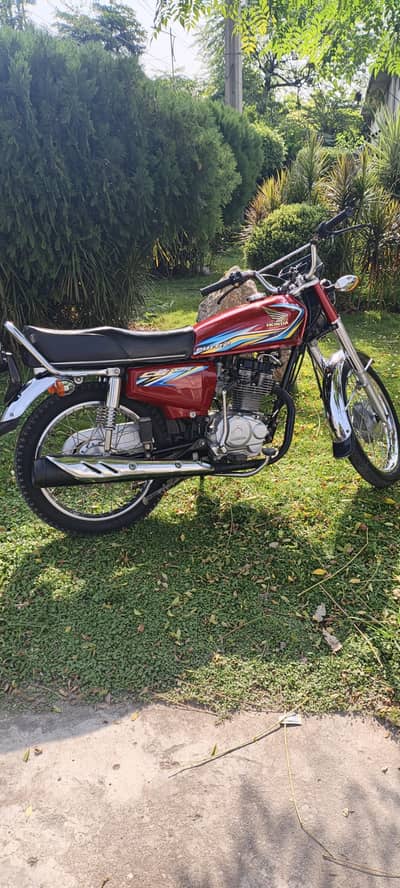 HONDA CG 125 2018 MODEL RAWALPINDI NUMBER