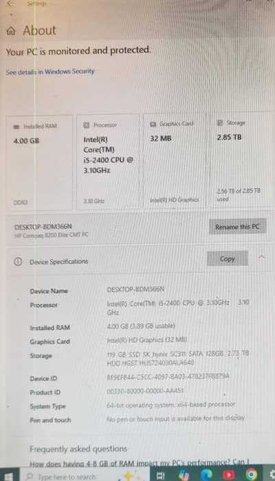 PC for mobile shop
