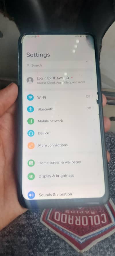 Huawei y9 prime front camera nhi chal ta box sat h
