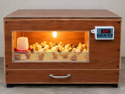 Automatic Chick Brooder 2×2.5×1.5 ft | Digital Temperature Control