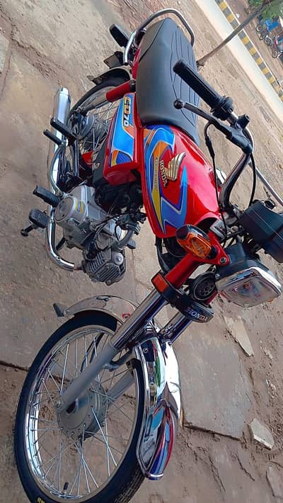 HONDA CD70 2016 Total Restored