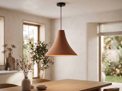 Blue and Golden Minimalist Hanging Lamps for Lights in Home Decoration