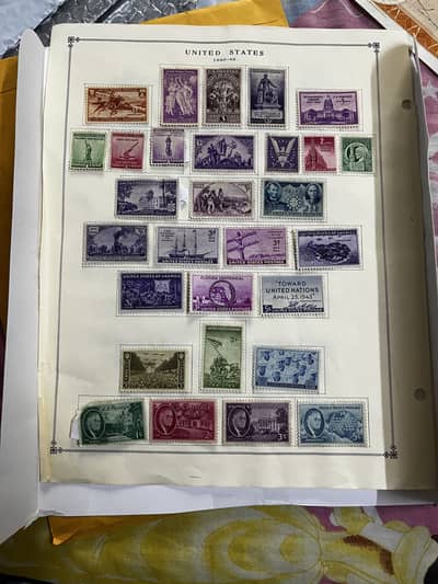 Certified USA Europe Canada Stamps and postcard world  please details