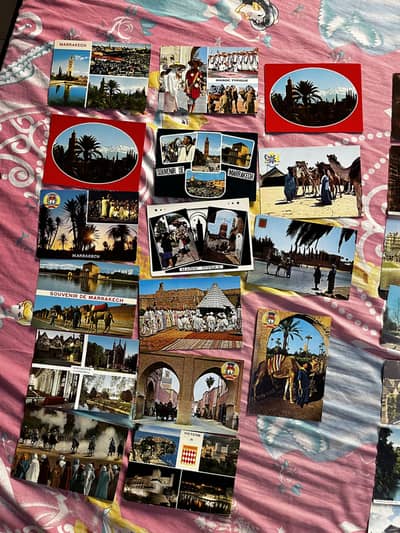 Vintage postcard world  100 rupees each please details