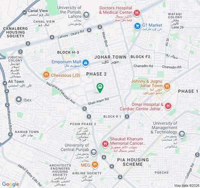 Prominently-Located 1 Kanal Commercial Plot Available In Johar Town Phase 2 - Block Q