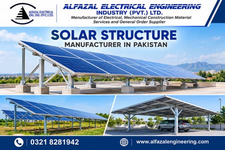 Solar Structure Manufacturer in Pakistan | Movable Solar Structure