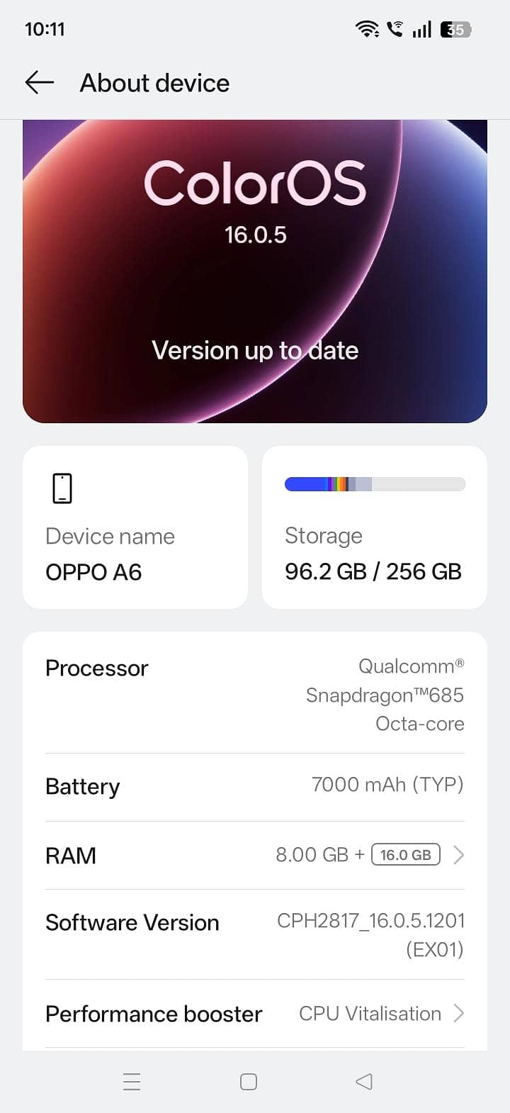 OPPO A6 4