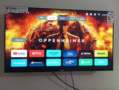 TURK 40 inches Smart TV