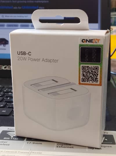 Genuine Apple Iphone Charger 20W Type C PD Port