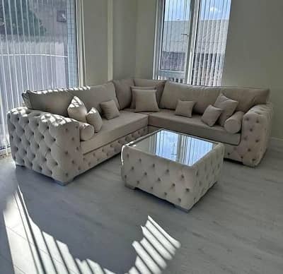 l shape sofa sett
