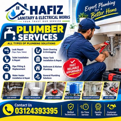 Plumber in Lahore | Bathroom, Kitchen & Pipe Repair Services