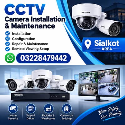 CCTV Camera installation and maintenance