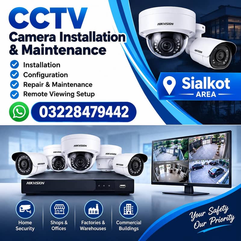 CCTV Camera installation and maintenance 0