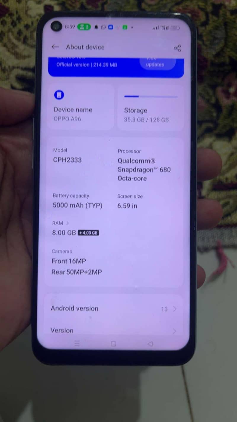OPPO A96 2
