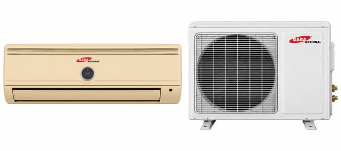 GABA National 1 Ton Split AC Good Condition