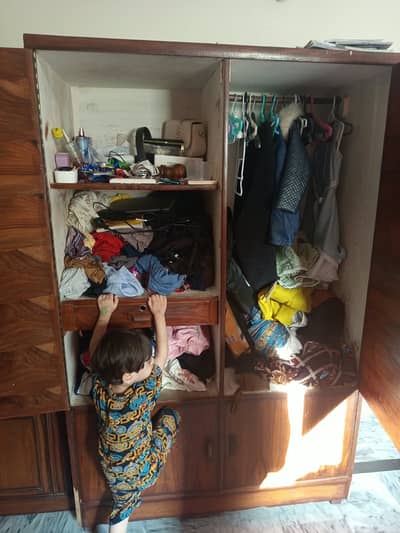 Bed - Wardrobe - Dressing Table for sale.