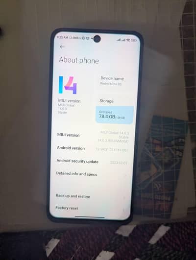 Xiaomi Redmi Note 9S