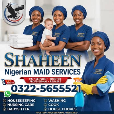 Nigerrian Maid Services in Pakistan, Maid hiring agency