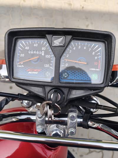 Brand new 125  start for sale onle 450 kilometers chala huwa
