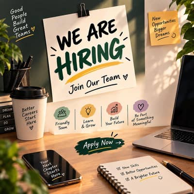 WE ARE HIRING MALE AND FEMALES STAFF FOR ONLINE WORK AND OFFICE WORK