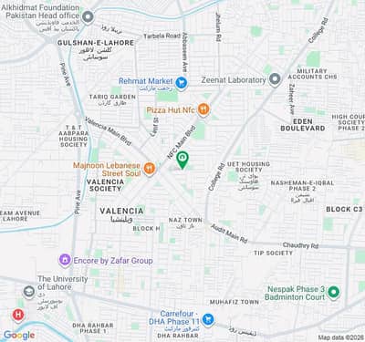 1 KANAL PLOT FOR SALE IN VALENCIA TOWN LAHORE