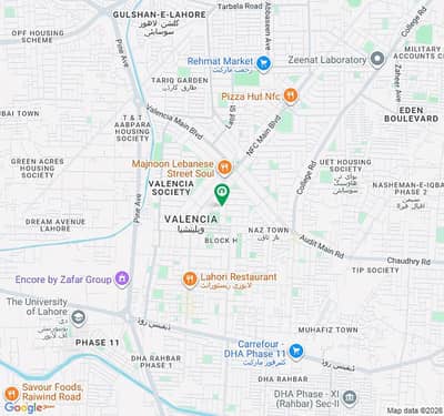 1 KANAL PLOT FOR SALE IN VALENCIA TOWN LAHORE