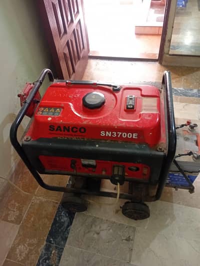 gas & petrol A one battery backup good condition 2.5kva no any fault