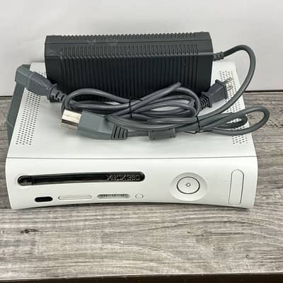 Xbox 360 with 2 wireless controllers in good condition