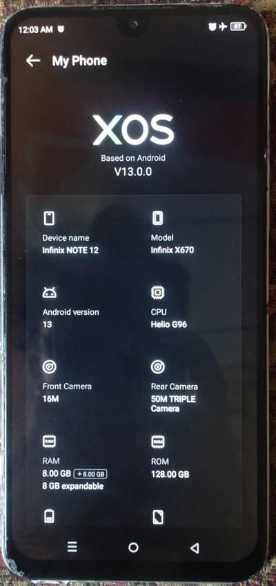 Infinix Note 12