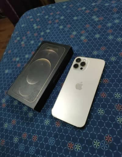 IPHONE 12 PRO MAX OFFICIAL PTA WITH BOX
