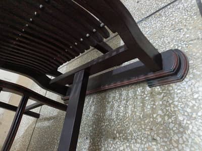 New Dining table For sale urgent 6 chair and Double night mirror