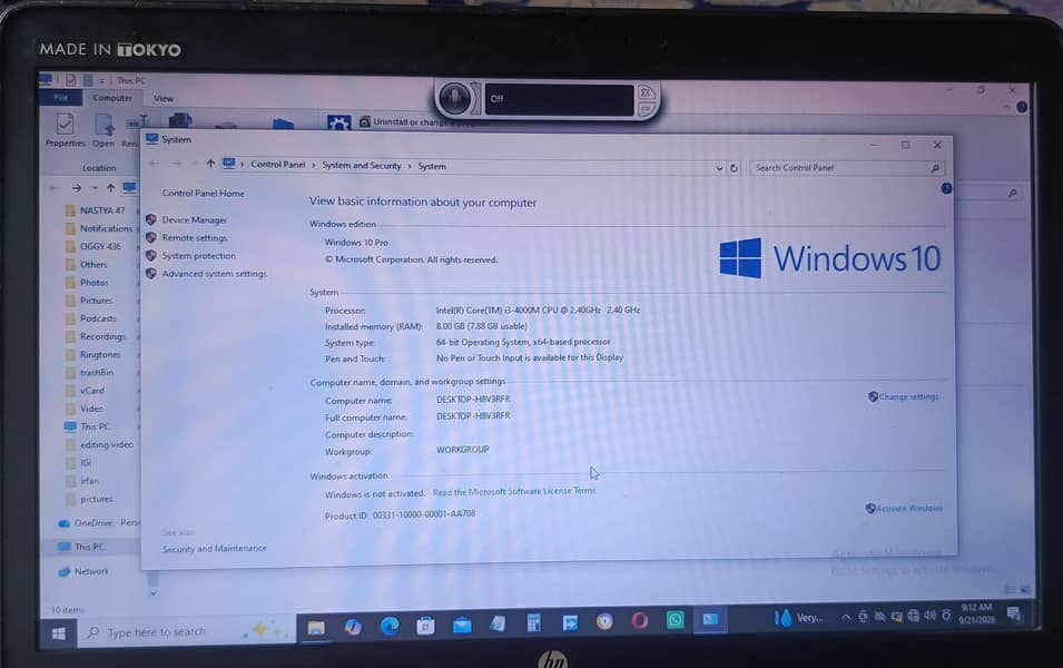 hp ProBook 2