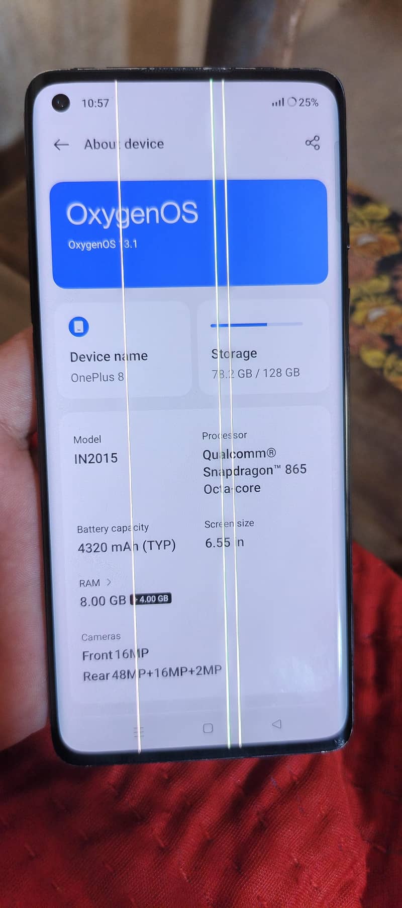 One Plus 8 5