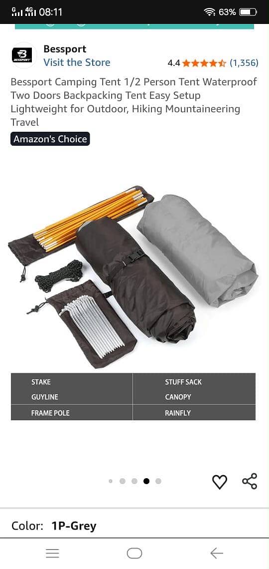 Waterproof tent 5
