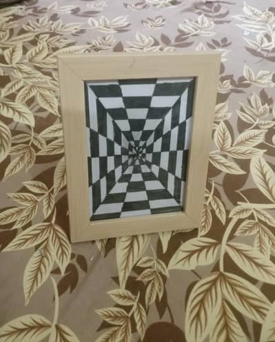 Handmade 3D Illusion Art For  Sale!