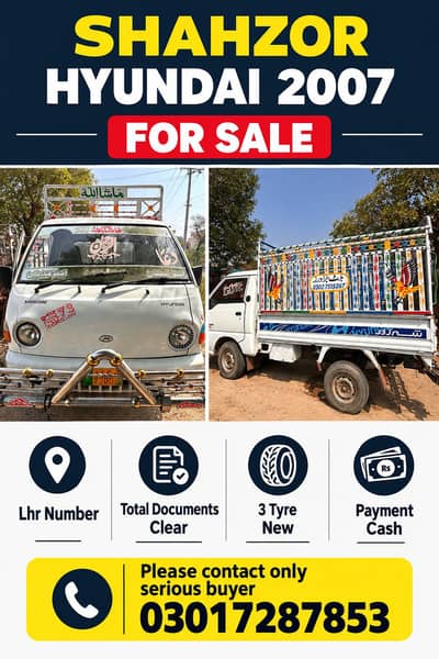 Hyundai Shahzor 2007 For Sale