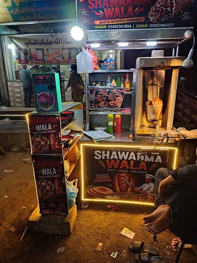 Running Shawarma business for Sale