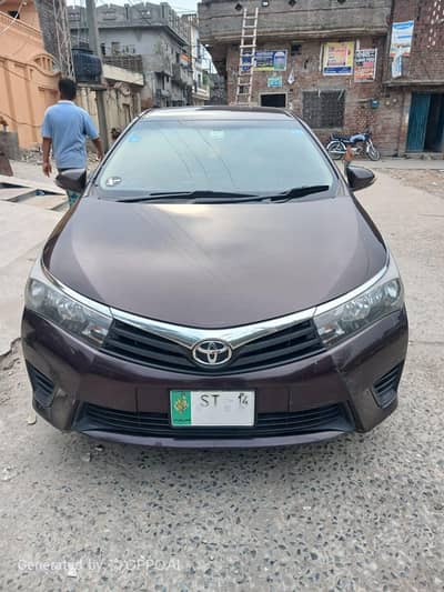 Toyota Corolla GLI 2014