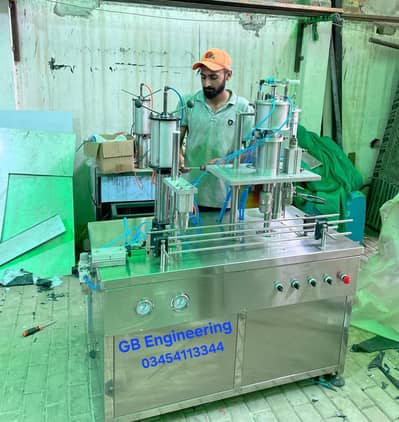 Aerosol Can filling Machine