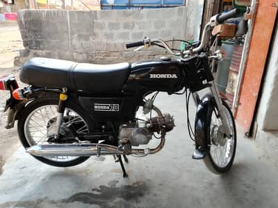 Honda c70 Karachi Registered