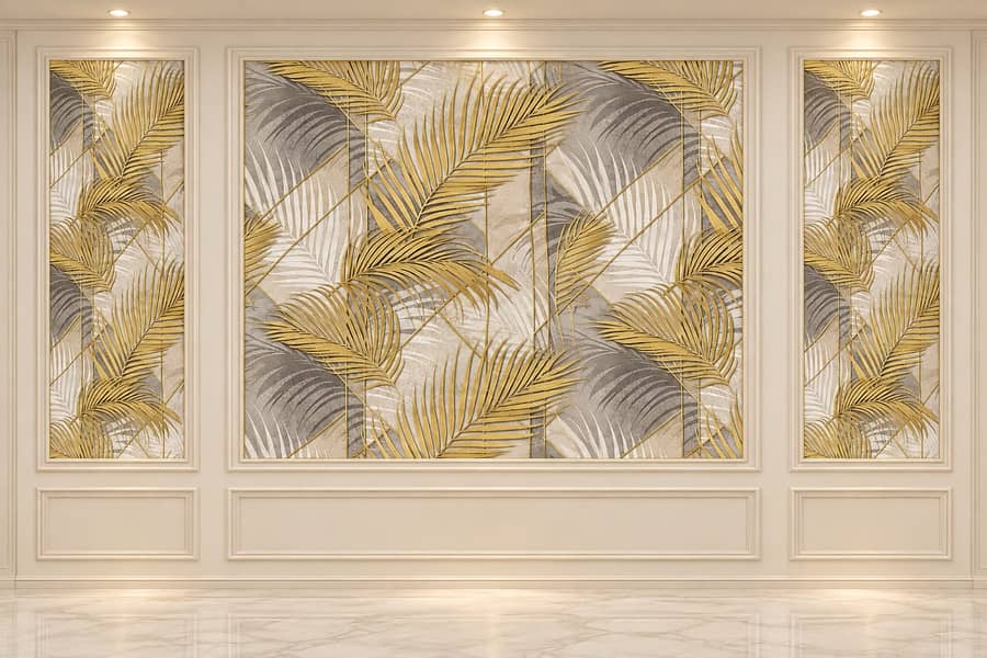 WPC fluted panel-Wall panel-Wallpaper-Pvc wallpaper-Solid panel 16